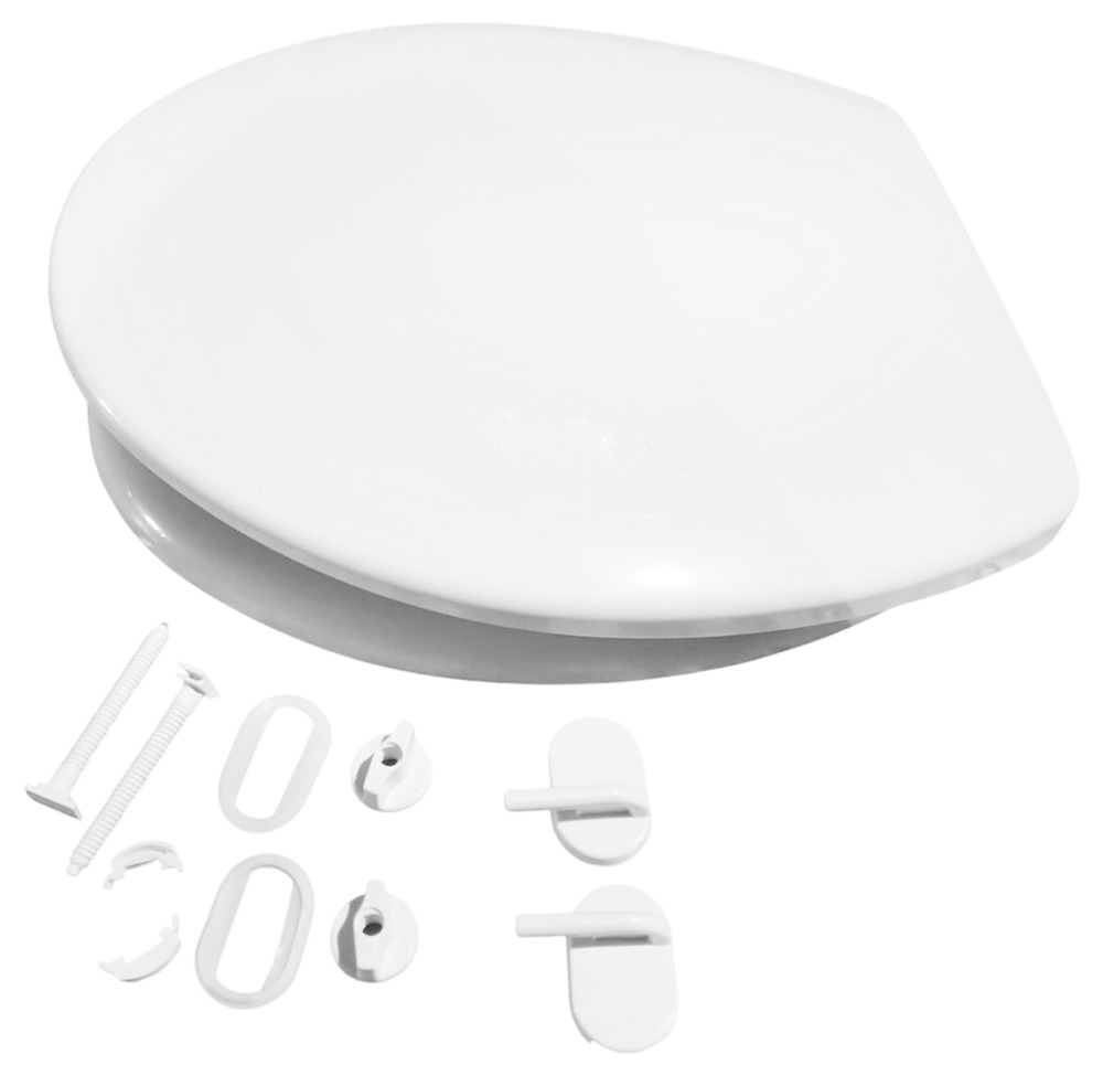 Capac WC polipropilen, universal (alba), 372х425 mm  СП1  SOLOPLAST