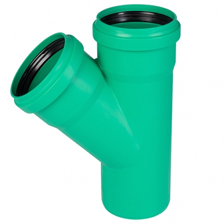 Ramificatie PP D.110 x 110 / 45° (verde) KG2000  OSTENDORF