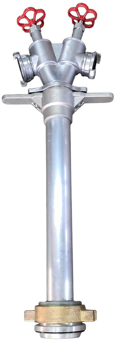 Adaptor dublu pentru hidrant antiinc D. 100 GOST 2x50