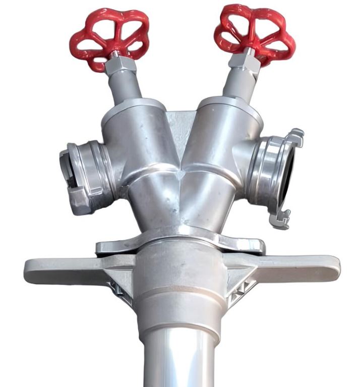 Adaptor dublu pentru hidrant antiinc D. 100 GOST 2x50