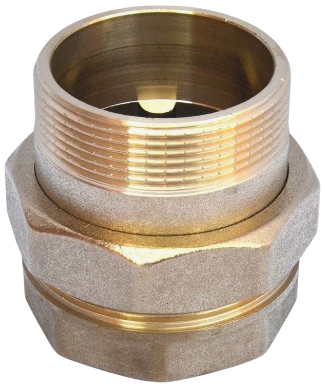 Гайка накидная D. 1.1/4" П/М бронзовая D (Б0841А)