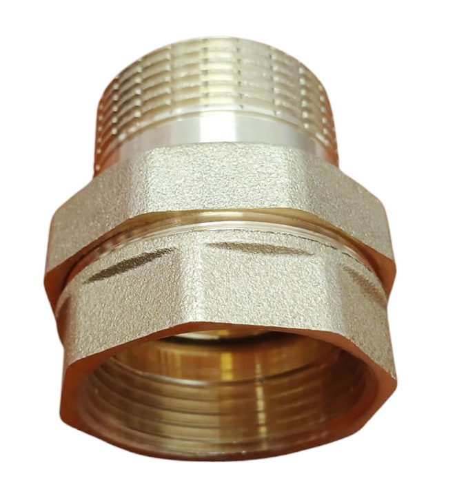 Гайка накидная D. 1.1/4" П/М бронзовая D (Б0841А)