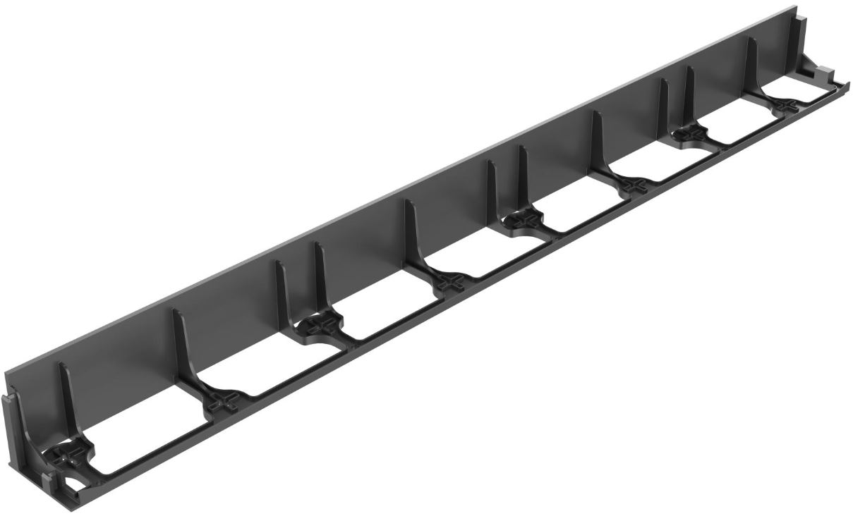 Bordura gazon 8 x 800 cm, H=78 mm (set 8 buc.) (negru) Unibord   CELLFAST