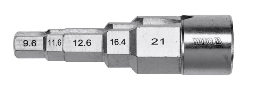 Cheie în trepte 9.6 -21 mm YT03317  YATO