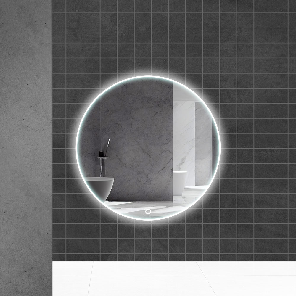 Oglinda pentru baie LED 6000K (rotunda) 58 x 58 cm IP44  UNIPLAST