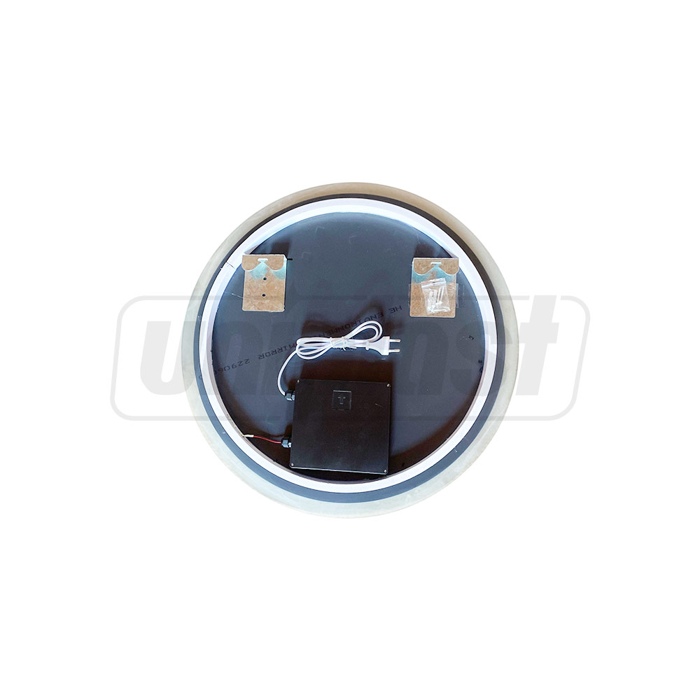 Oglinda pentru baie LED 6000K (rotunda cu janta) 58 x 58 cm IP44  UNIPLAST