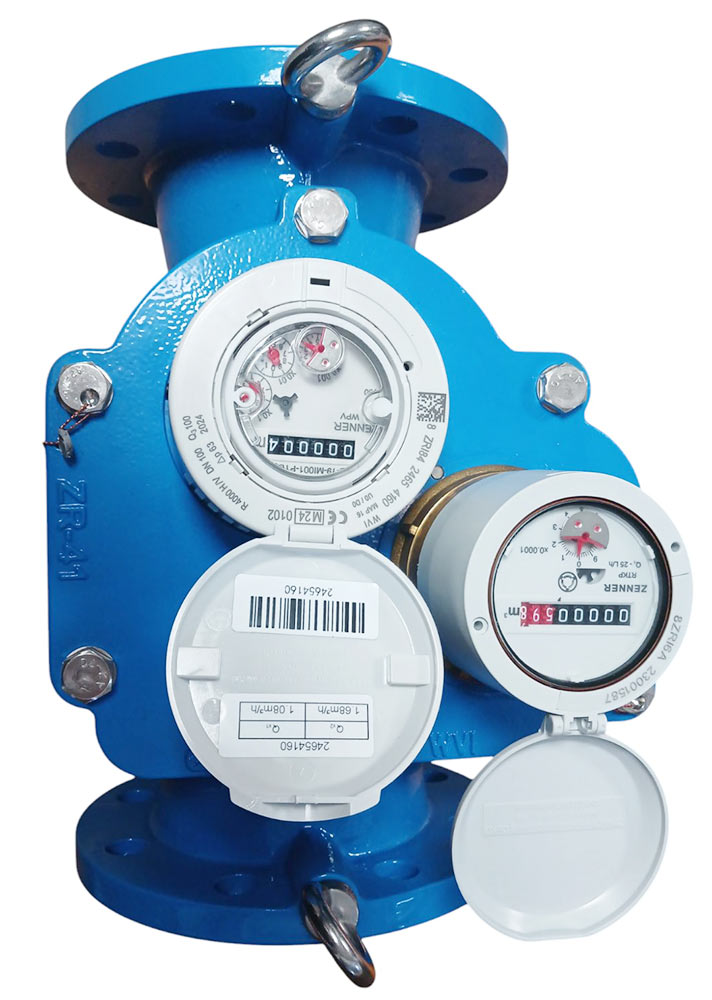 Contor combinat cu flanse D. 80 x 20 WPVR  ZENNER