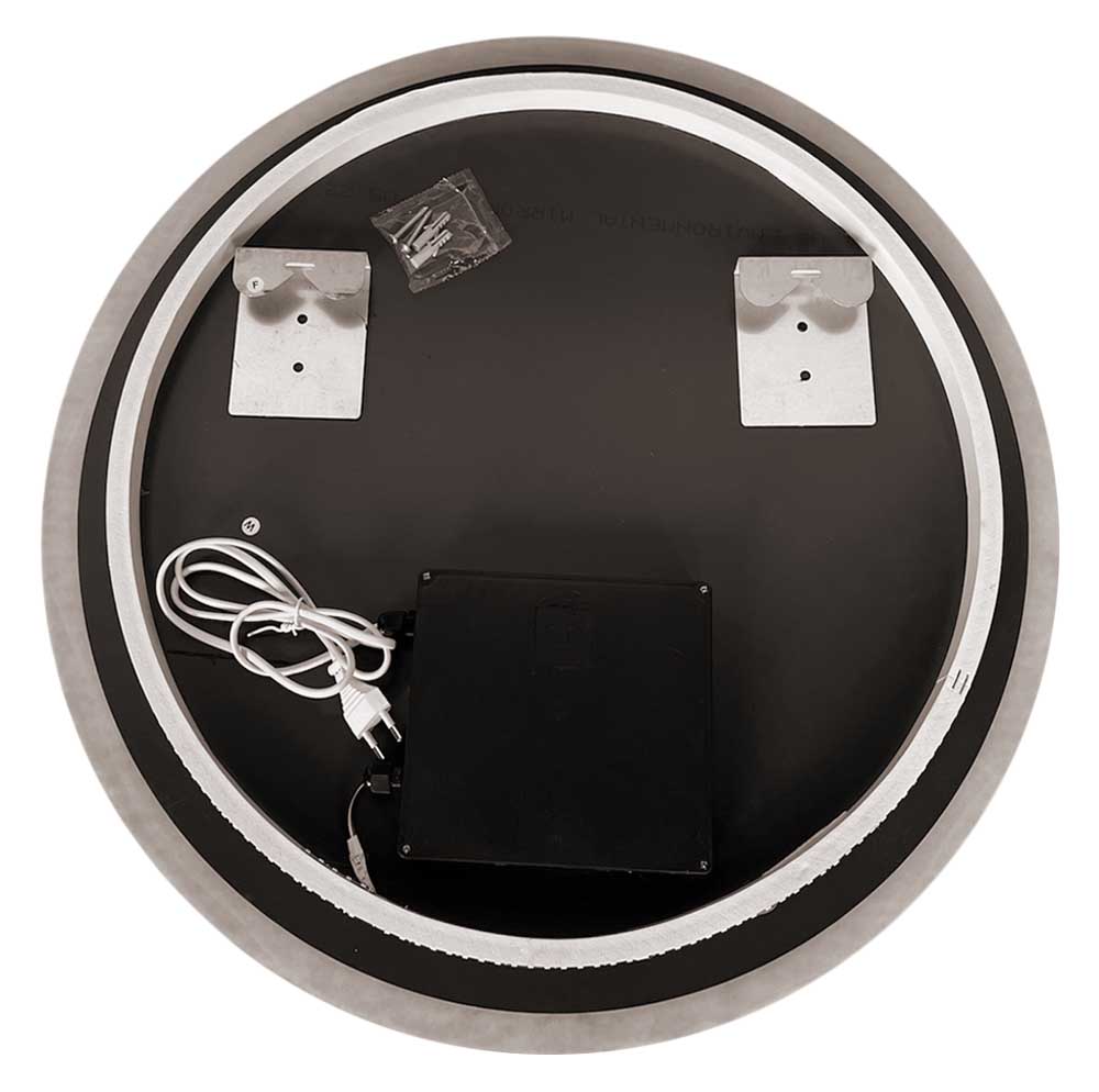 Oglinda pentru baie LED 2700/4000/6000K (rotunda cu janta) 58 x 58 cm IP44  UNIPLAST
