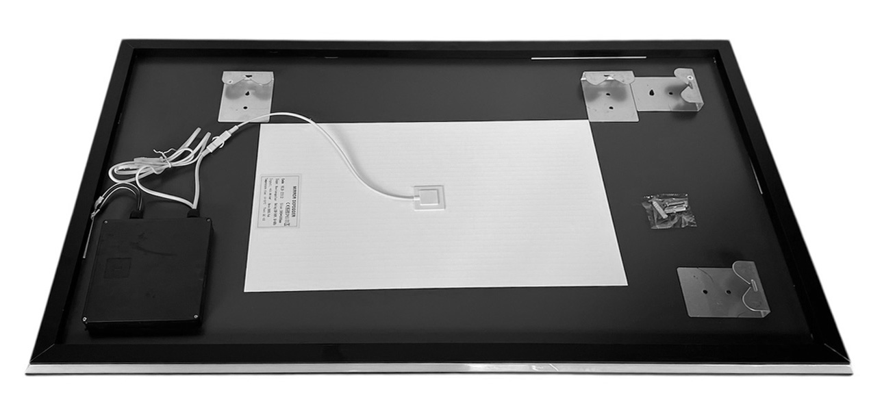 Зеркало для ванной LED 2700/4000/6000K (прямоугольное) 100 x 60 см IP44  UNIPLAST
