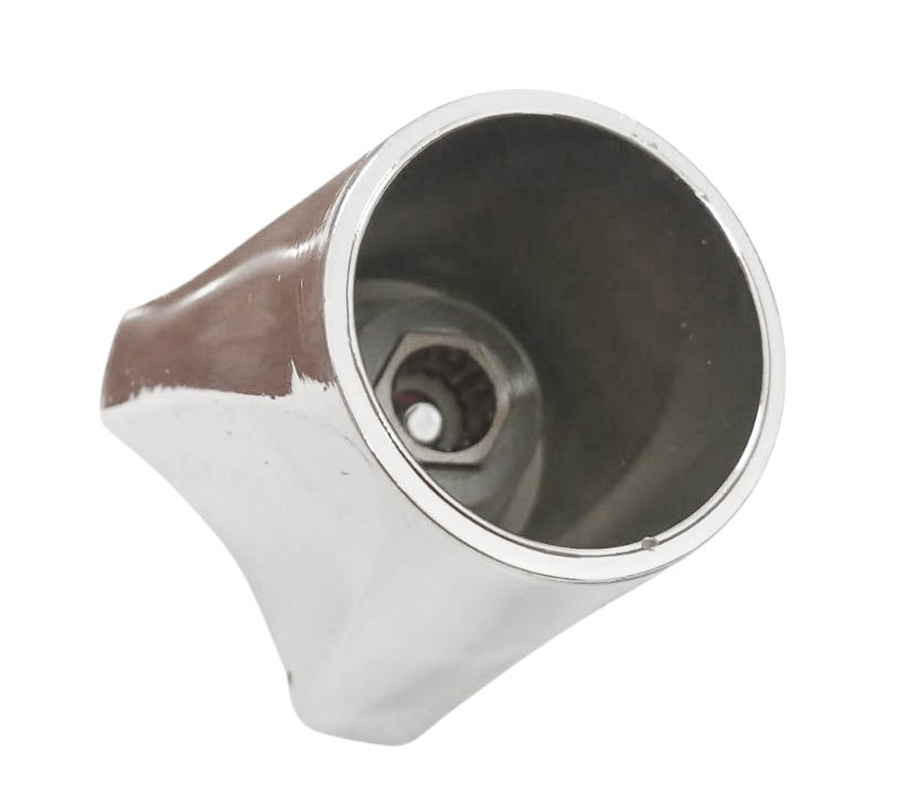 Rozeta baterie 1/2 Chrom  PL