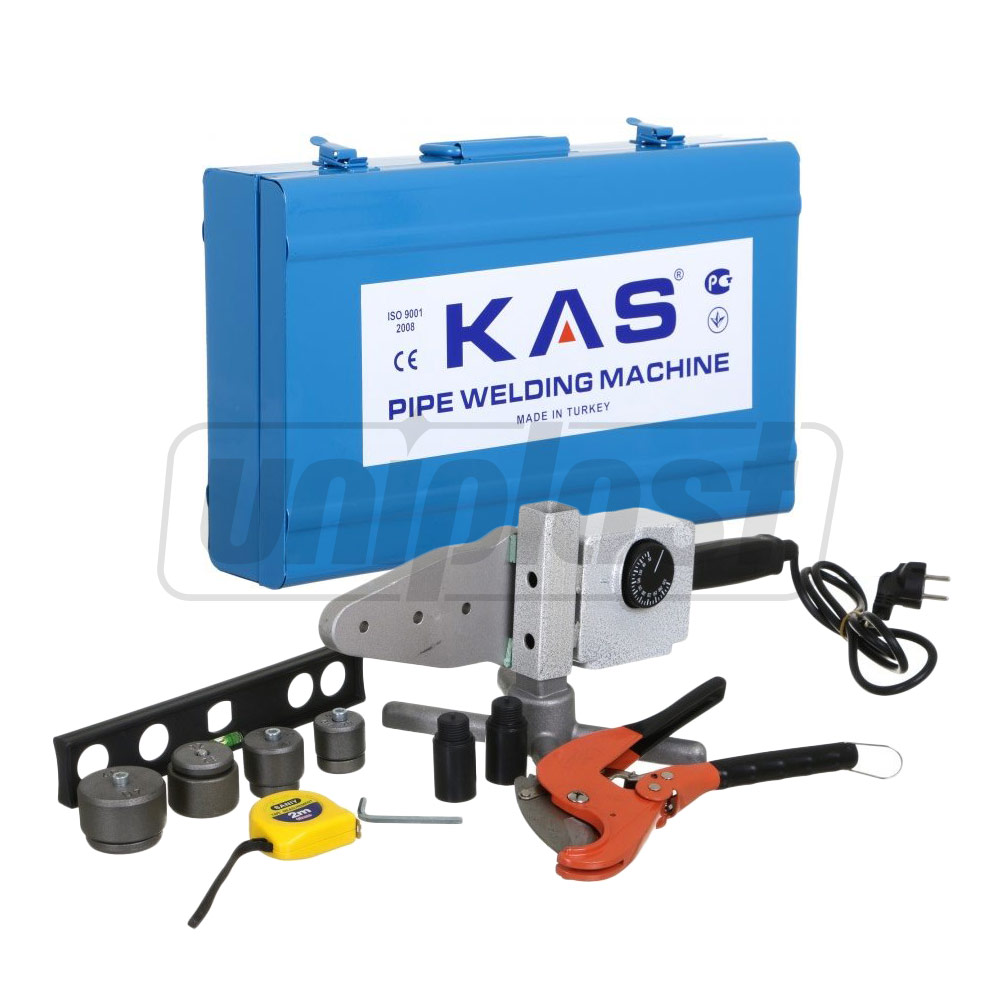 Аппарат для сварки ППР D. 20-40,  750 W (+ насадки)  KAS