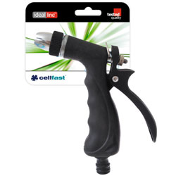 Pistol de stropit cu debit reglabil PROFI (negru)  CELLFAST