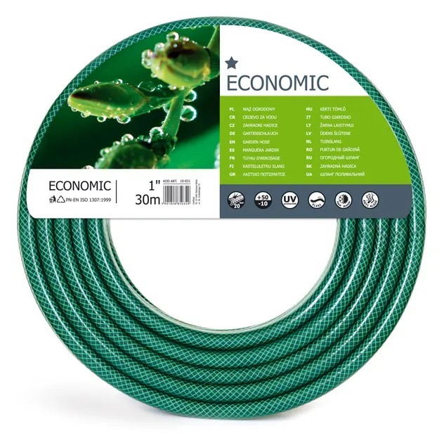 Furtun de gradina ECONOMIC D. 1" 20 bar 10-031  CELLFAST L=30 m
