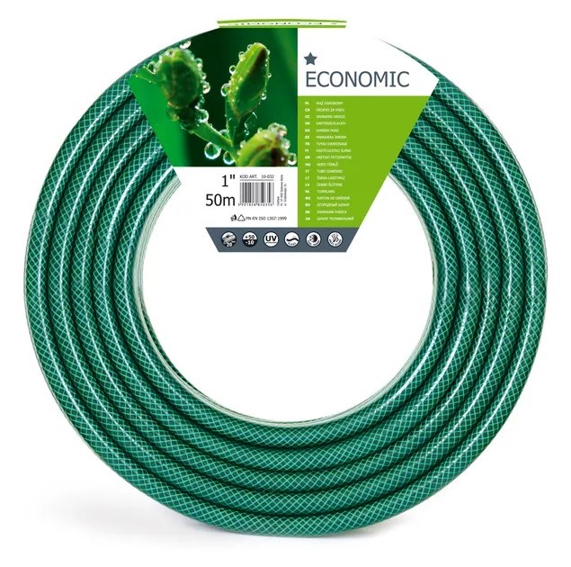 Furtun de gradina ECONOMIC D. 1" 20 bar 10-032  CELLFAST L=50 m