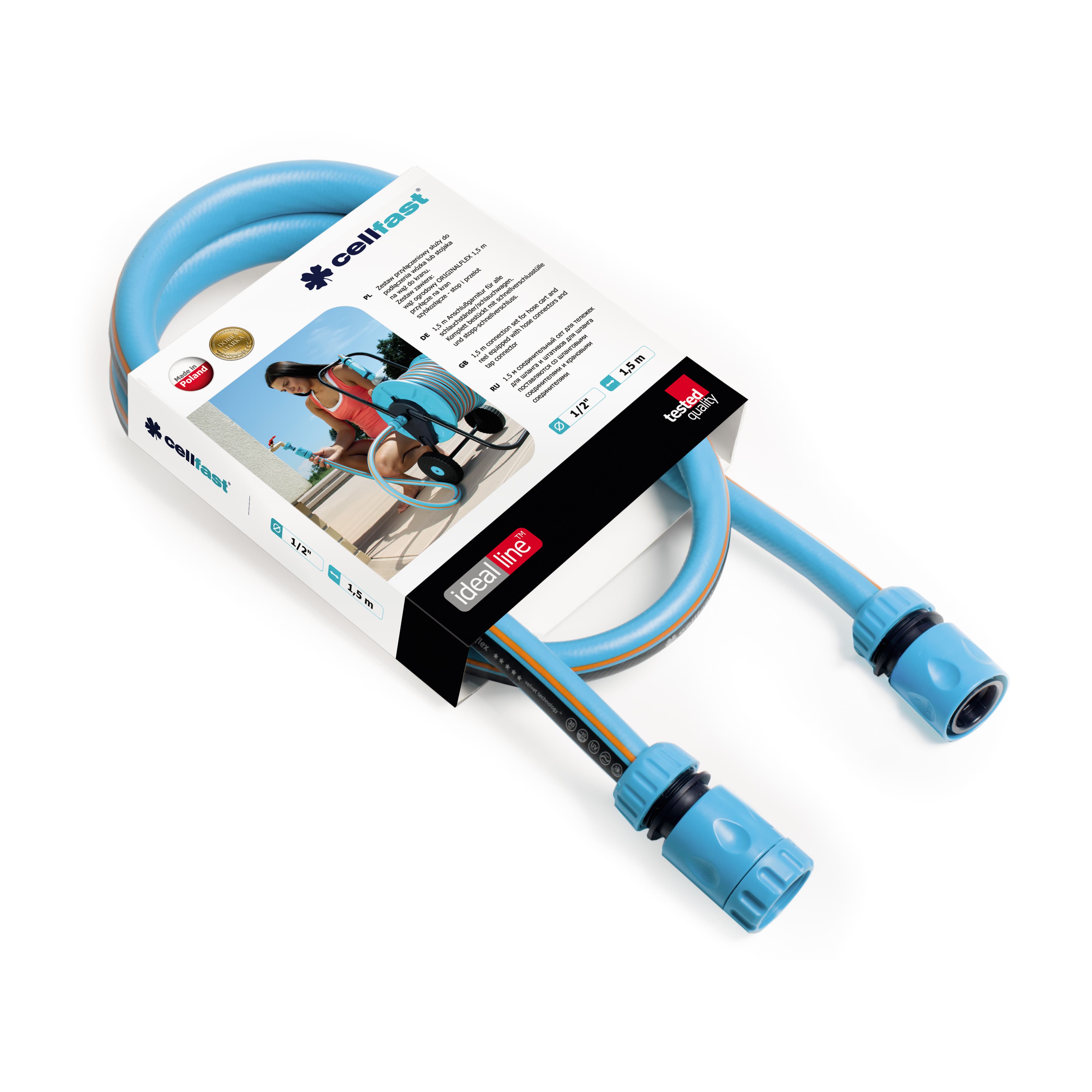 Set de conectare D. 1/2" L=1.5 m  CELLFAST