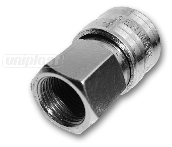 Cupla rapida universala FI D.  1/4" din otel cromat SE3-2SF/STEEL  BRADAS