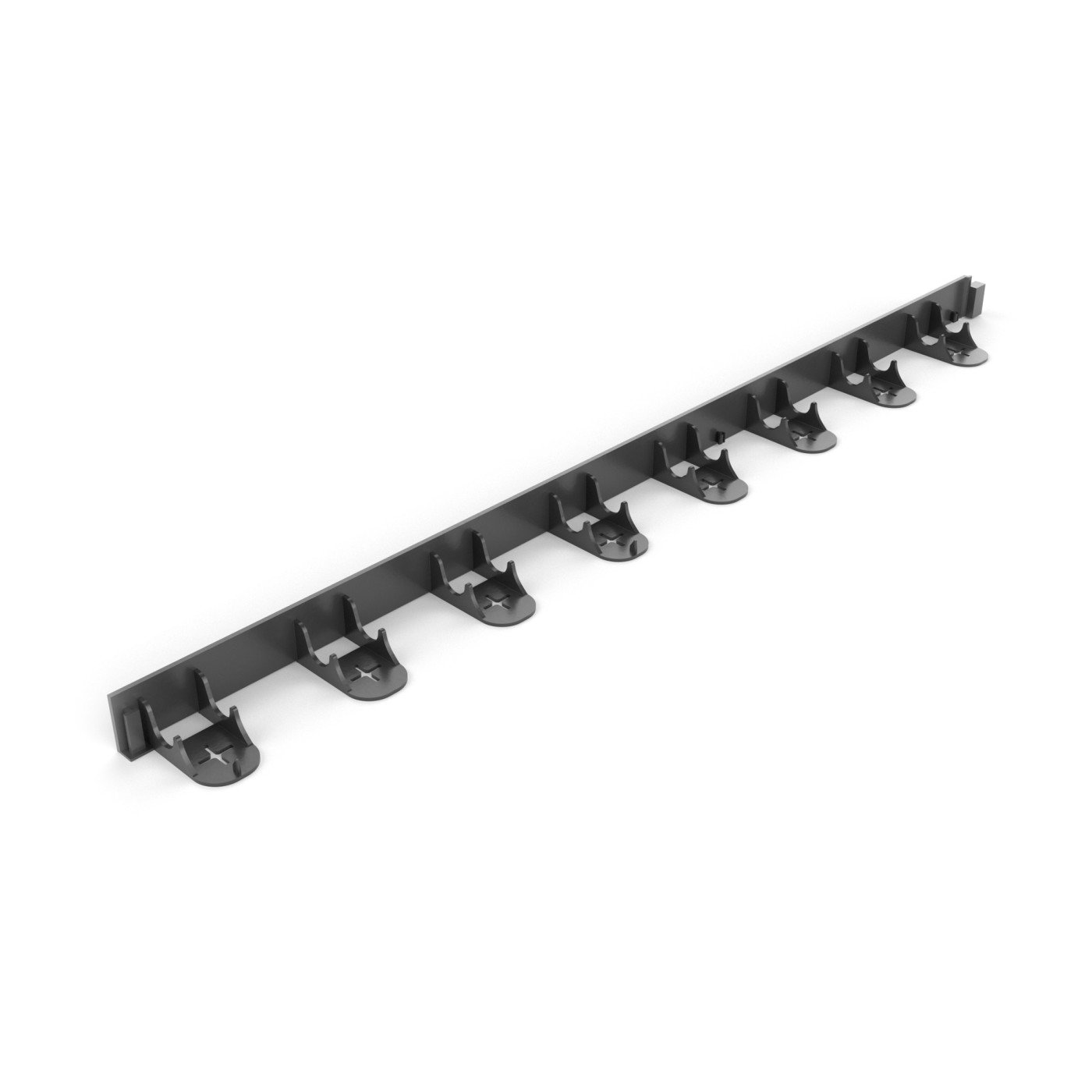 Bordura gazon flexibil 4 x 100 cm , H=45 mm (set 4 buc.) (negru) Unibord SET CELLFAST