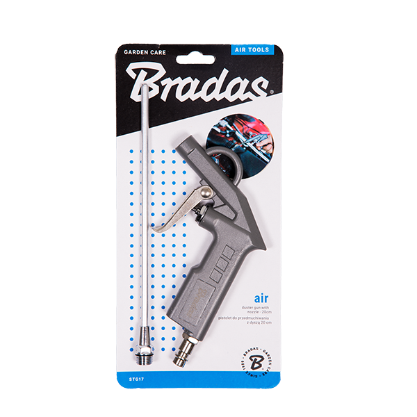 Pistol de suflat lung L=20 cm STG17  BRADAS