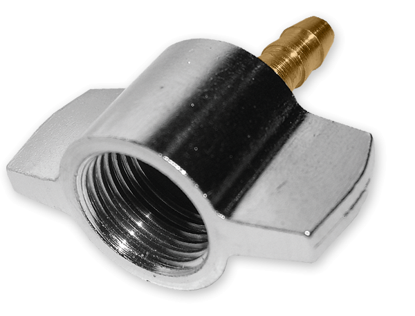 Stuter 6 mm FI D. 3/8" fluture P/NK  BRADAS