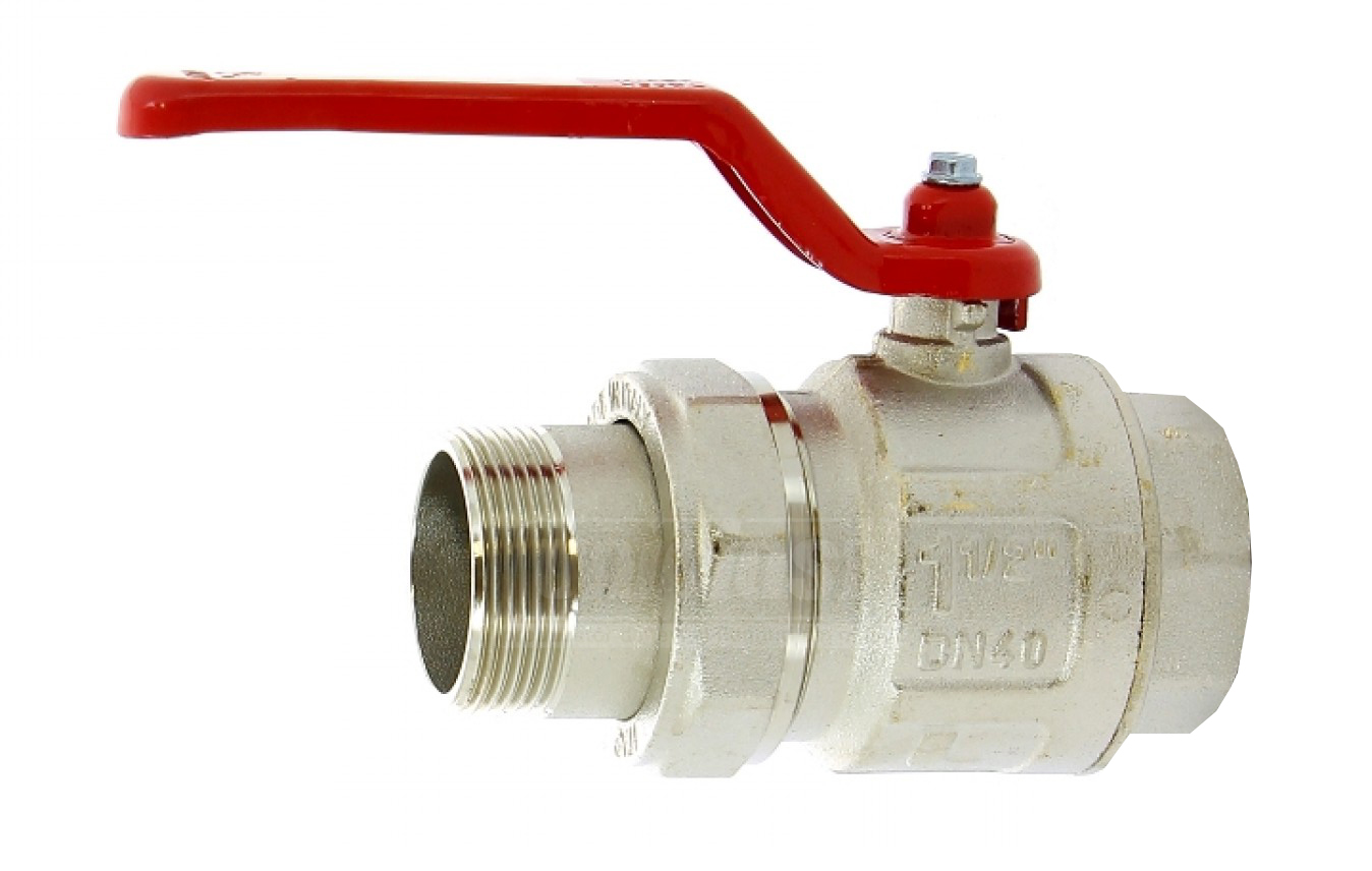 Robinet bila cu olandez D. 1.1/2" FE/FI maner lung PN30 IDEAL  ITAP