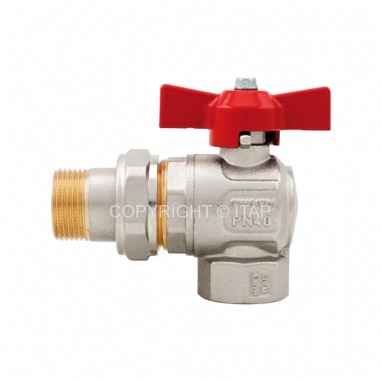 Robinet coltar bila cu olandez D.  3/4" FE/FI PN40 IDEAL 298  ITAP