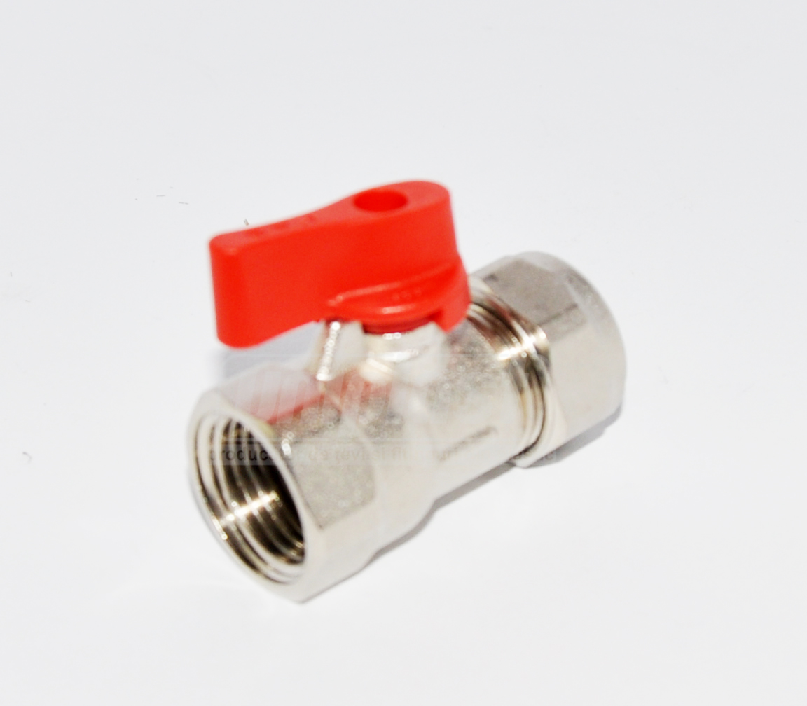Кран D. 16 x 1/2" М металлопласт  KAS