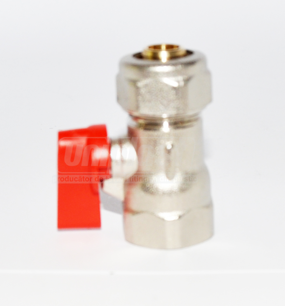 Robinet PEX-AL D. 16 x 1/2" FI  KAS