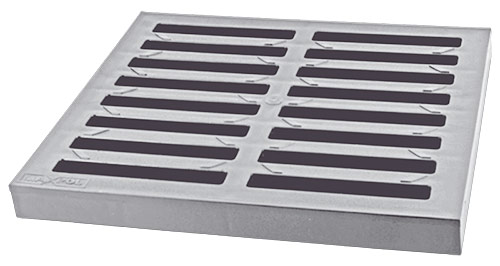 Grila PVC 300x300 mm (gri) Art. 1775  ZMM MAXPOL