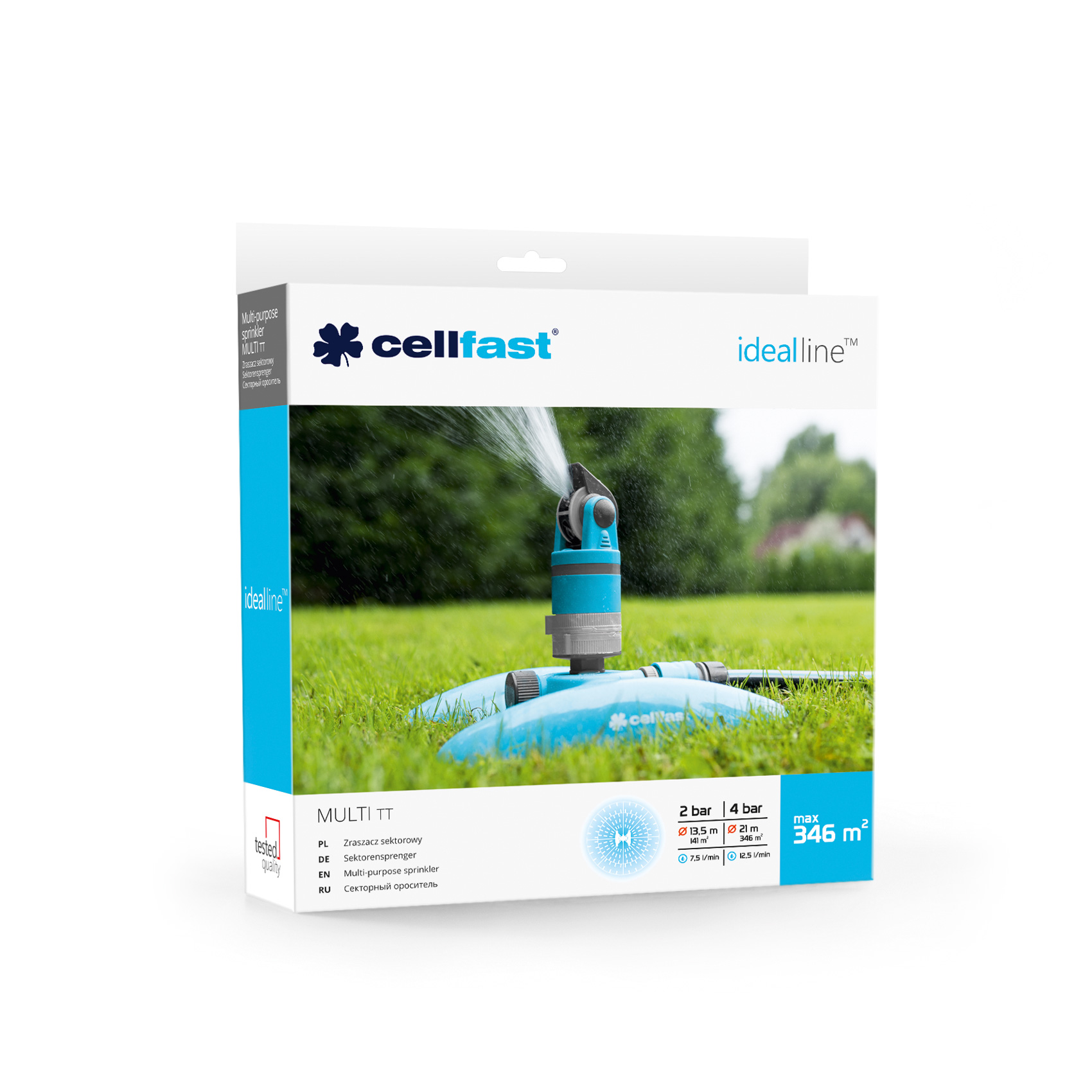 Stropitoare rotativa S=346 m², 20-360° MULTI TT  CELLFAST