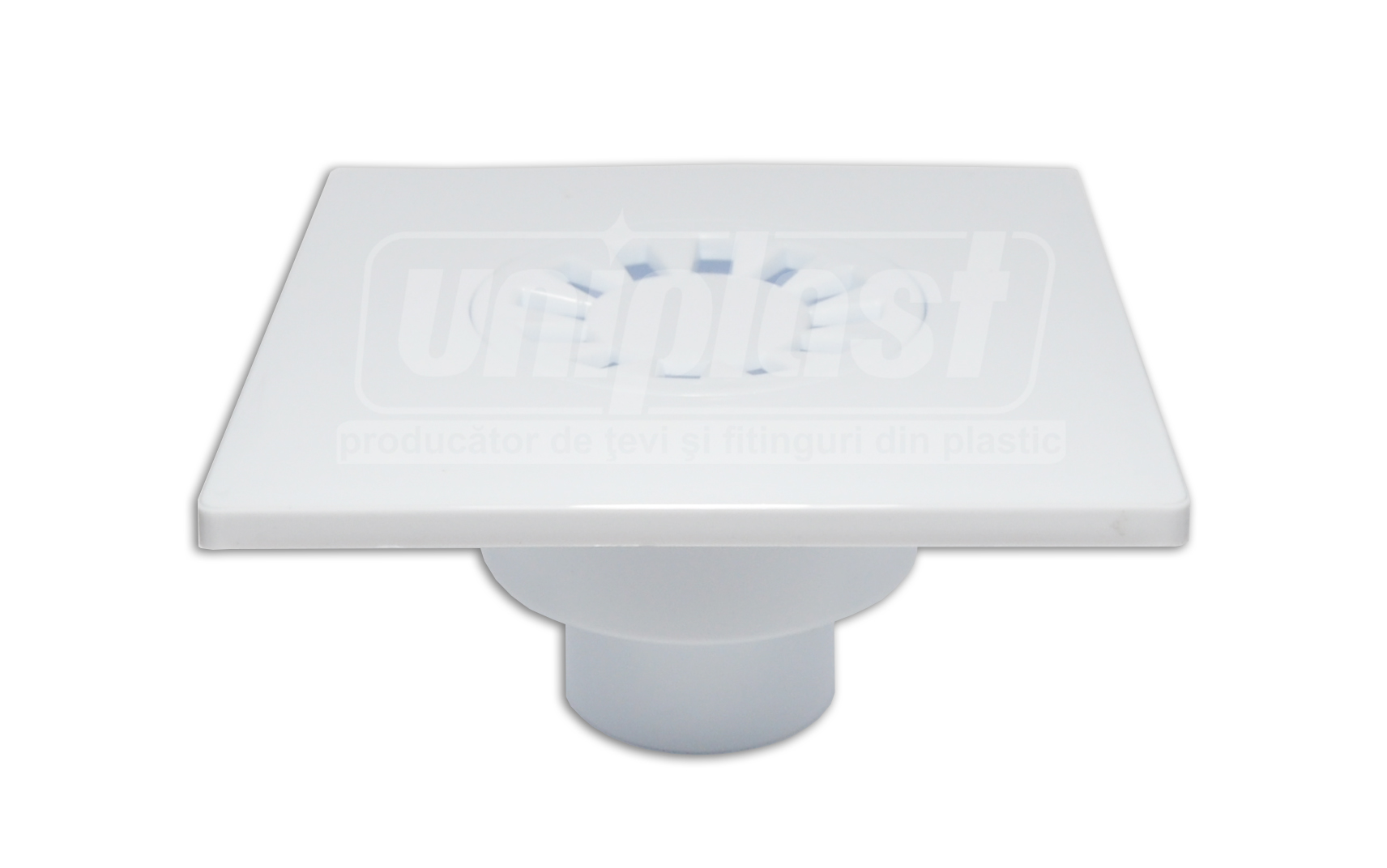 Sifon de pardoseala PP D. 50 vertical (alb) (150 x 150 x 45 mm) YSZ12  GPD