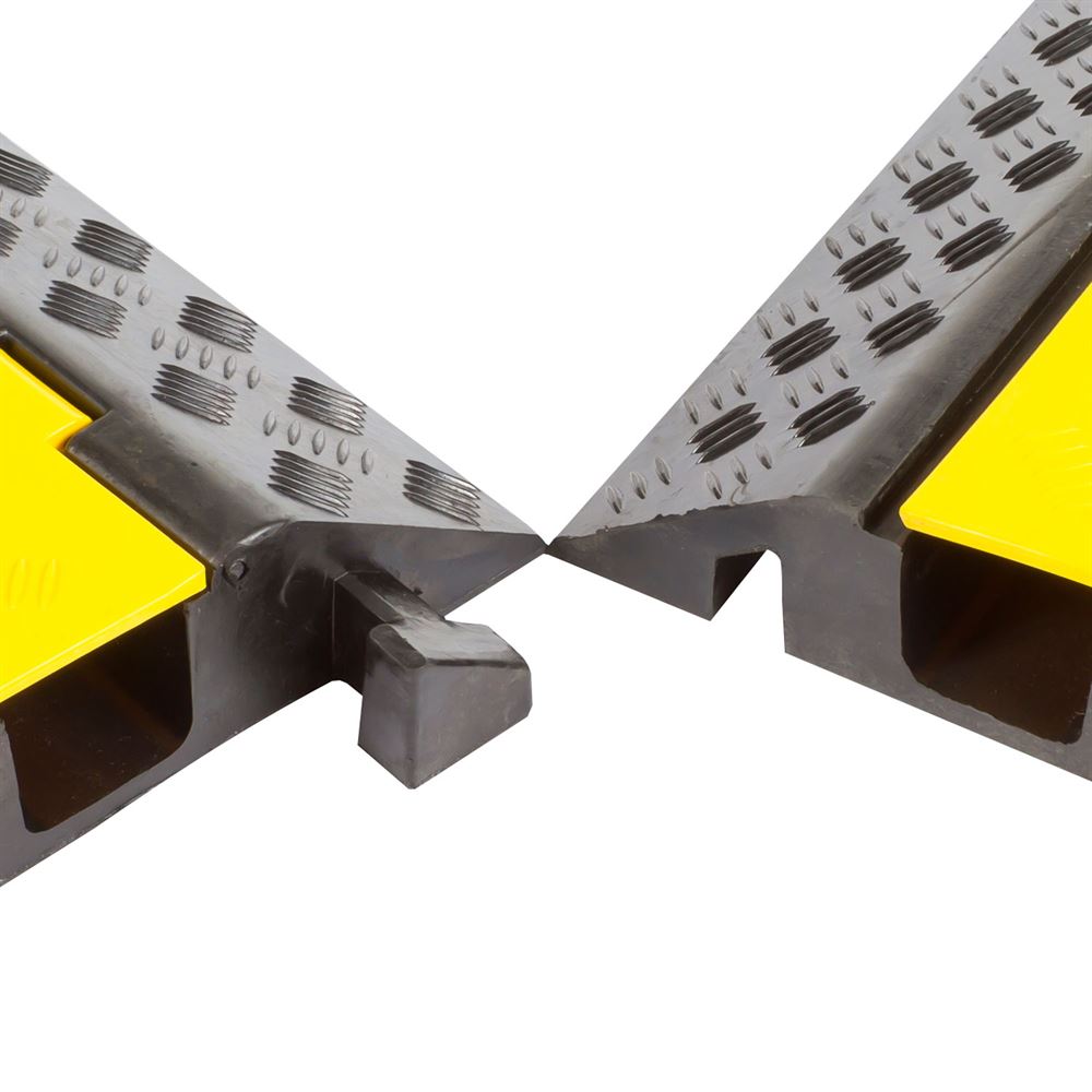 Protectie pentru cablu (pod), 3 sectii 900x500x70 mm, B125 CP03