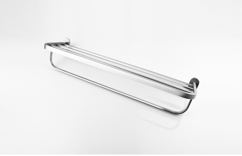 Suport prosoape baie (dreptunghiular) inox (65 x 20 cm)