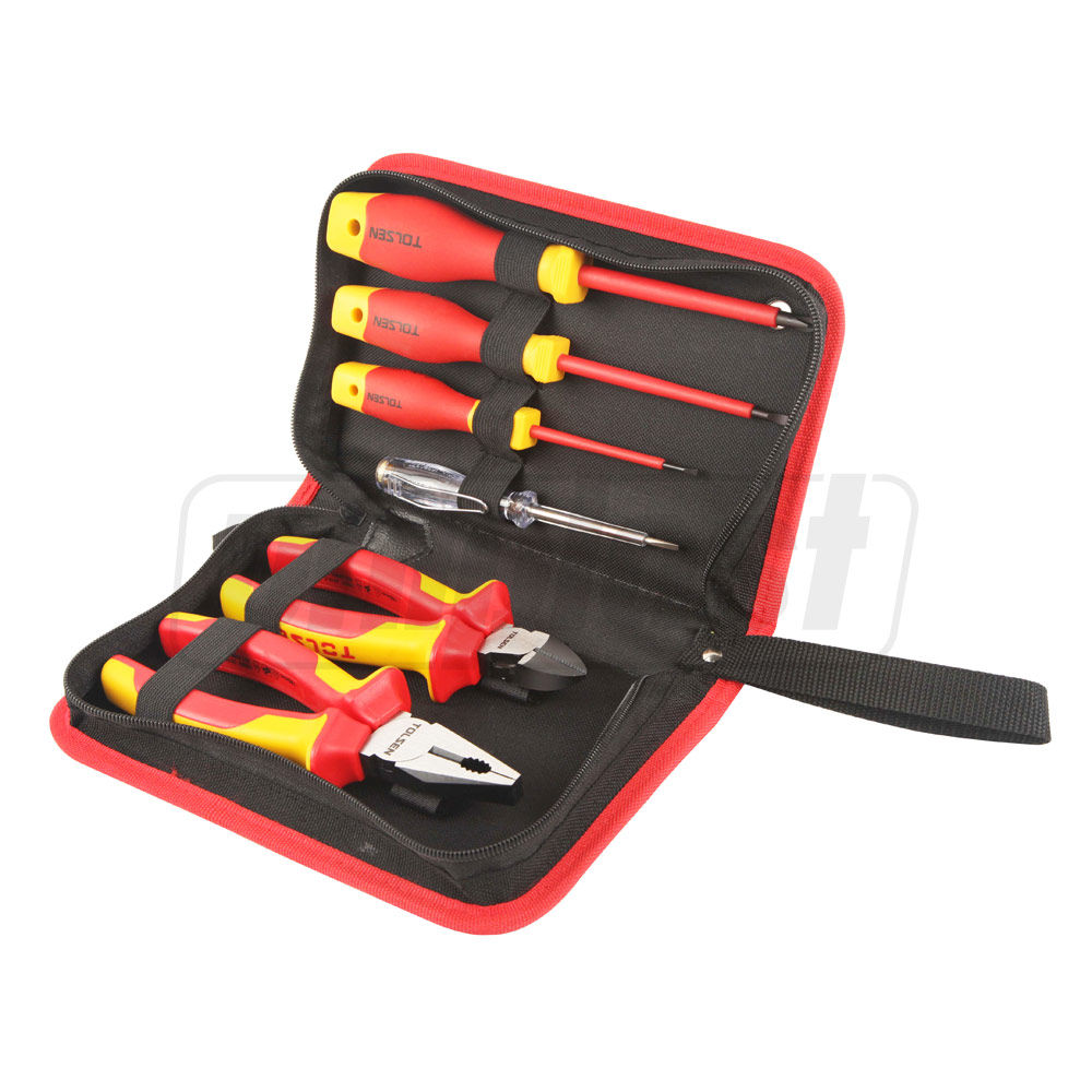Set de  6 unelte de mana izolate  TOLSEN