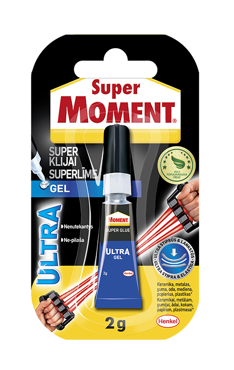 Клей Super Glue Ultra Gel 2 г  MOMENT