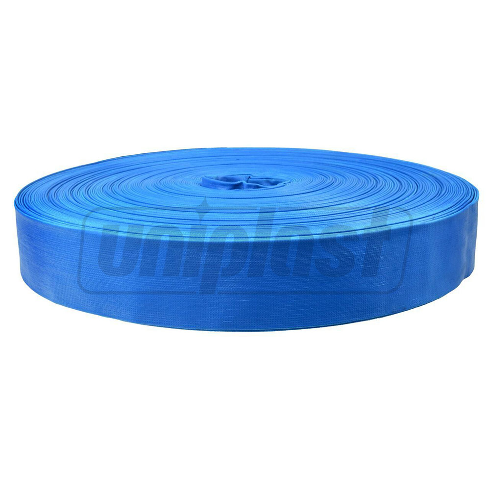Шланг плоский LayFlat D. 2" Aquaflat ПВХ PN4  PLASTIC-PUGLIA