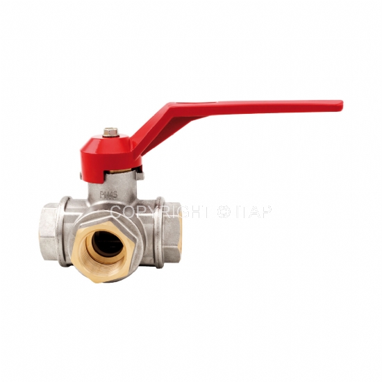 Robinet bila cu trei cai  D. 1.1/2" FI/FI PN35 128  ITAP