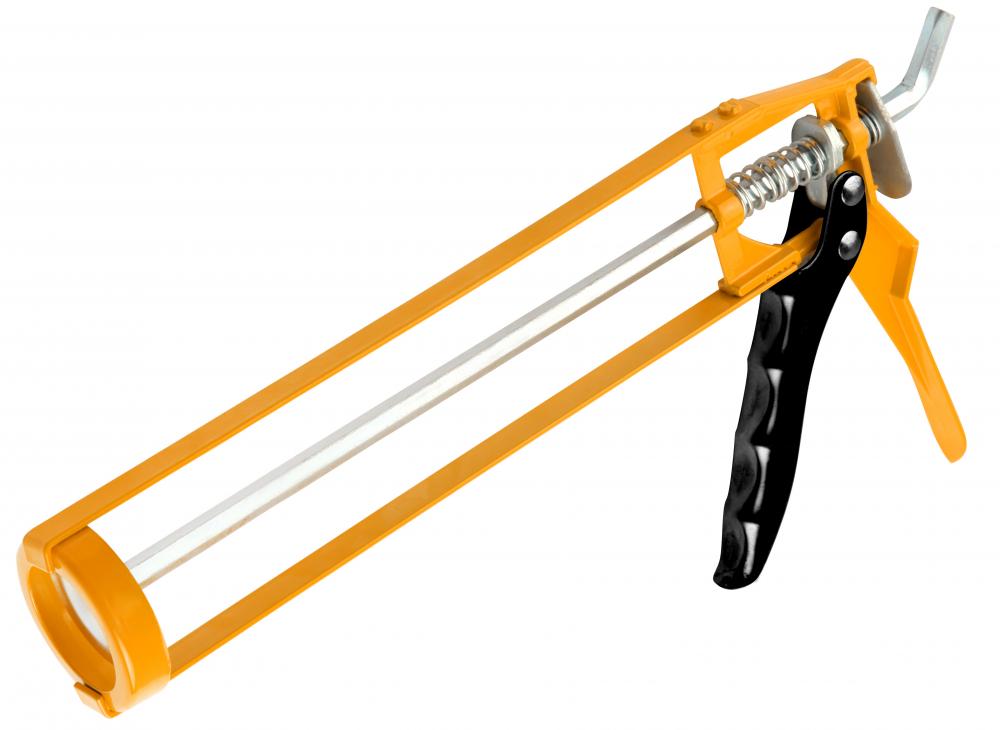 Pistol pentru silicon  9" 225 mm, aluminiu  TOLSEN