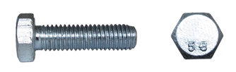 Bulon zincat M20x100 cu filet deplin (156064) PM