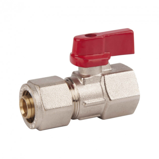 Кран D. 20 x 1/2" М металлопласт CL
