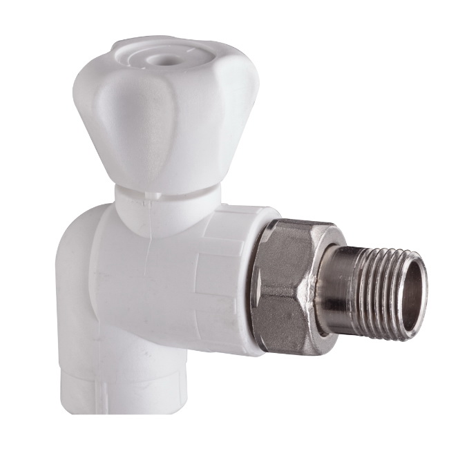 Robinet calorifer coltar Tur PPR D. 25 x 3/4" FE  KAS