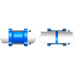 Mufa universala D.225 (242-267) PN10 L=130 mm  WATO
