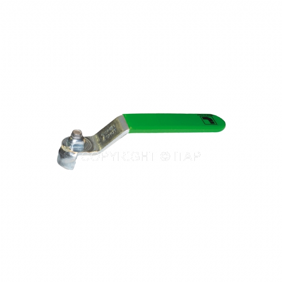 Levier plat (verde) pentru robinet cu bila L= 9.0 cm 084-2  ITAP