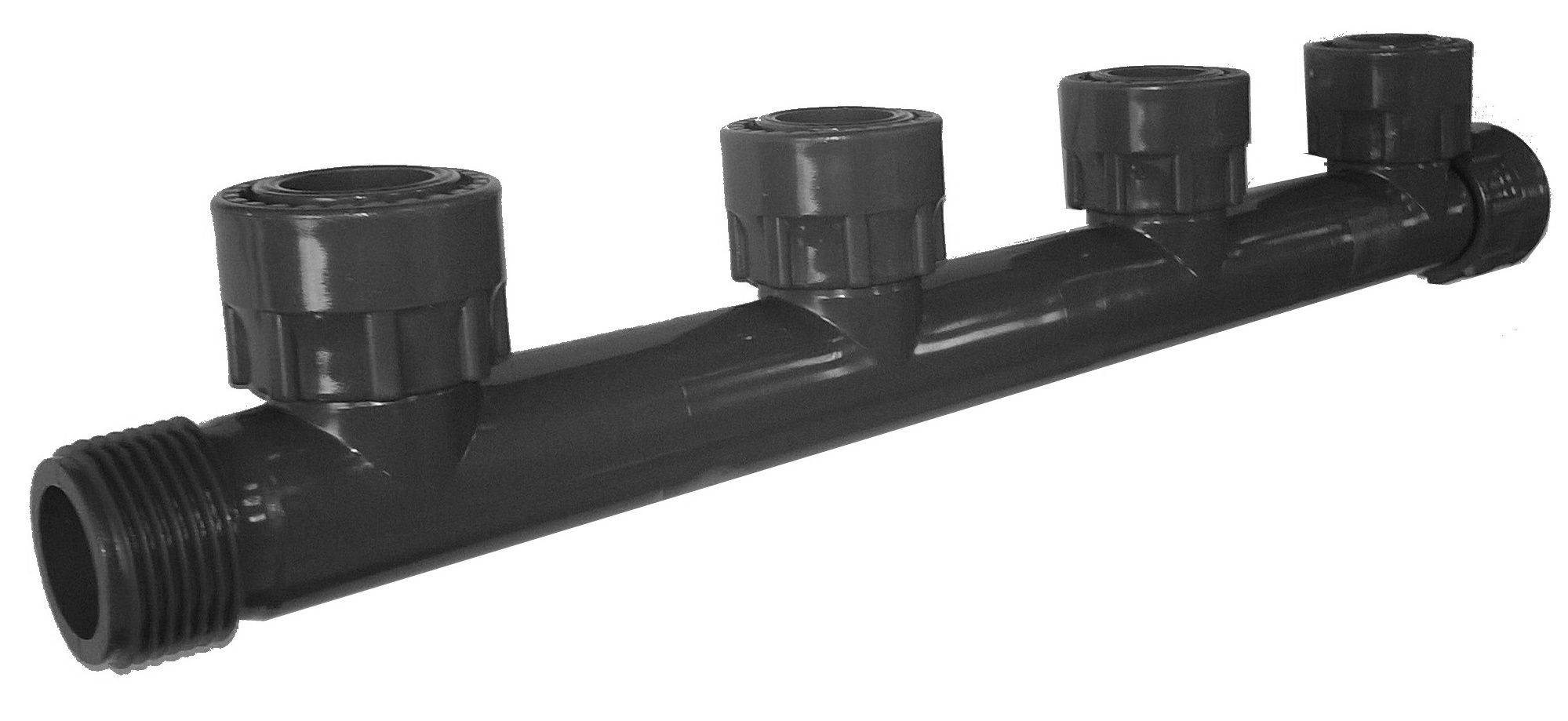 Ramificatie-distribuitor D. 1" FI/FE pentru 4 electrovane (irigare)