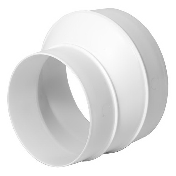 Reductie plastic pentru ventilatie D.125 x 100 AP125-100  EUROPLAST
