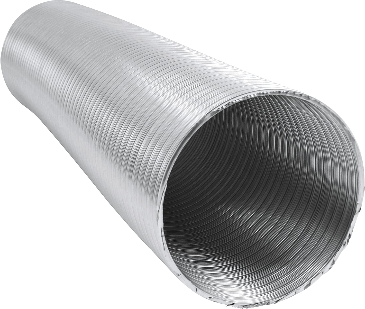 Tub ventilatie flexibil, gofrat D.100 L=3 m aluminiu G100  EUROPLAST