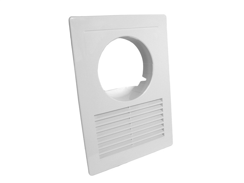Rama aerisire, pentru ventilatie, cu orificiu de admisie D.100 / 180 x 250 NA10  EUROPLAST