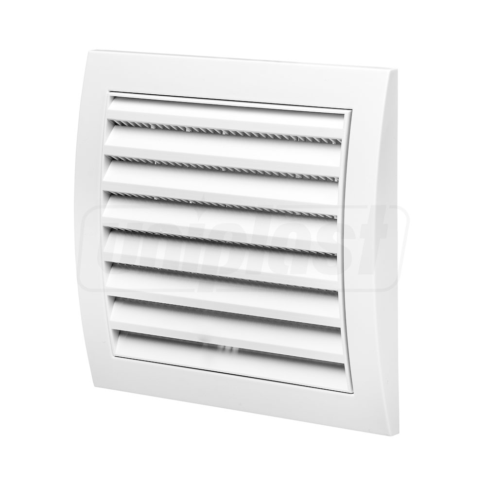 Grila ventilatie plastic patrata 190 x 190 mm / D.150 ND15  EUROPLAST