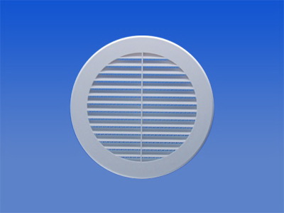 Grila ventilatie plastic rotunda D.100 VR100  EUROPLAST