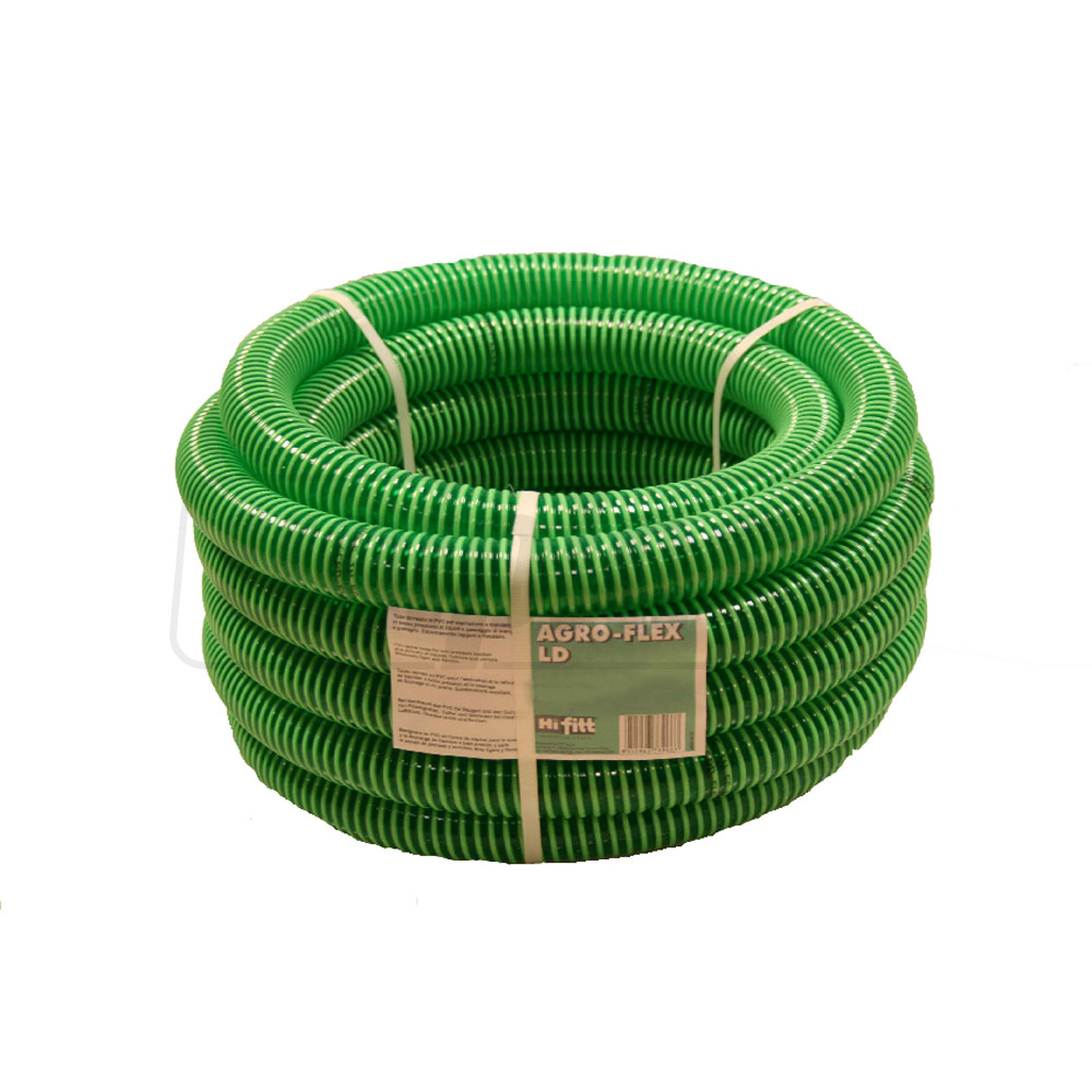Furtun absorbtie D. 32 AGRO-FLEX (verde, spiralat)  FITT