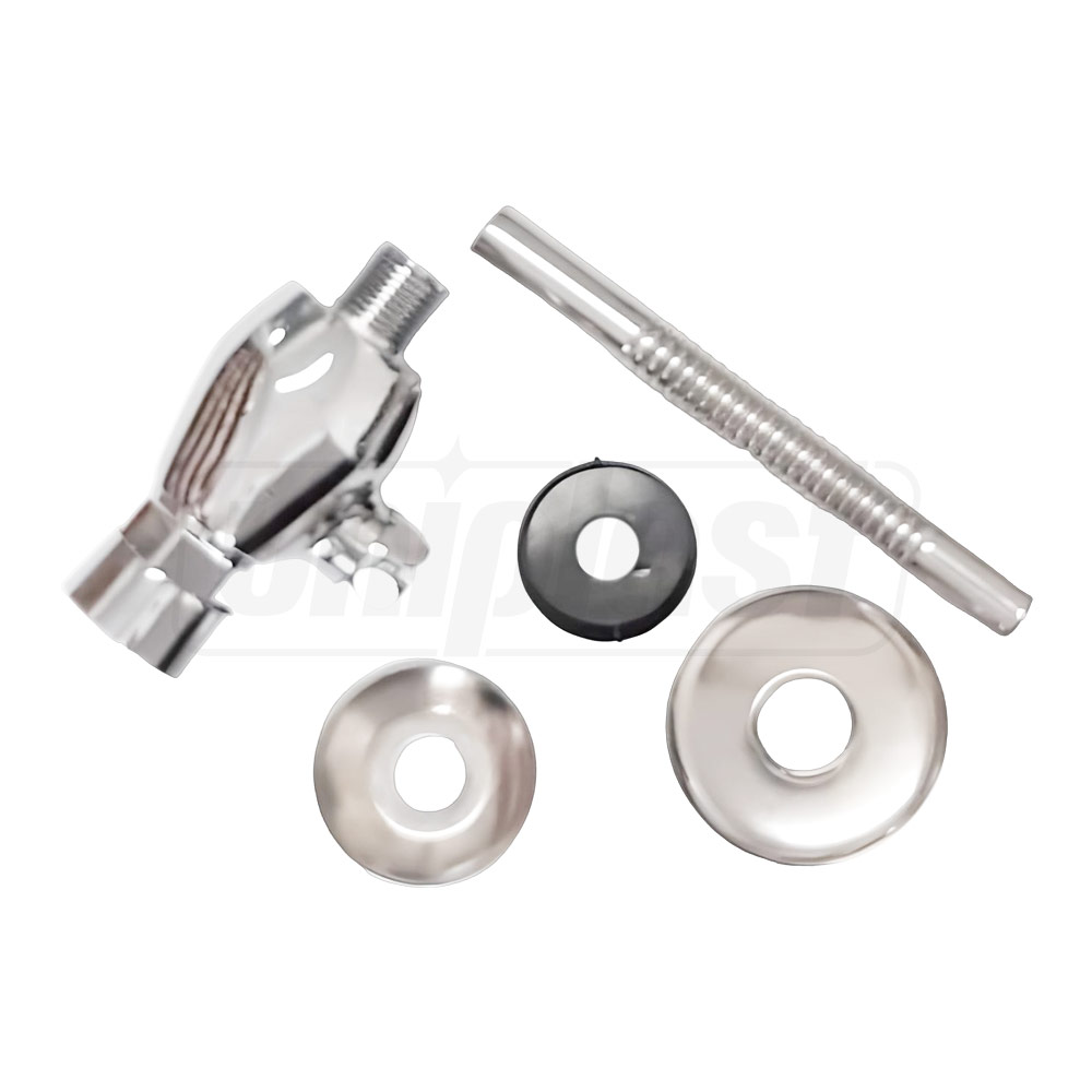Robinet pisoar 1/2" universal + flansa decorativa (alama) cromat F7201  FRAP